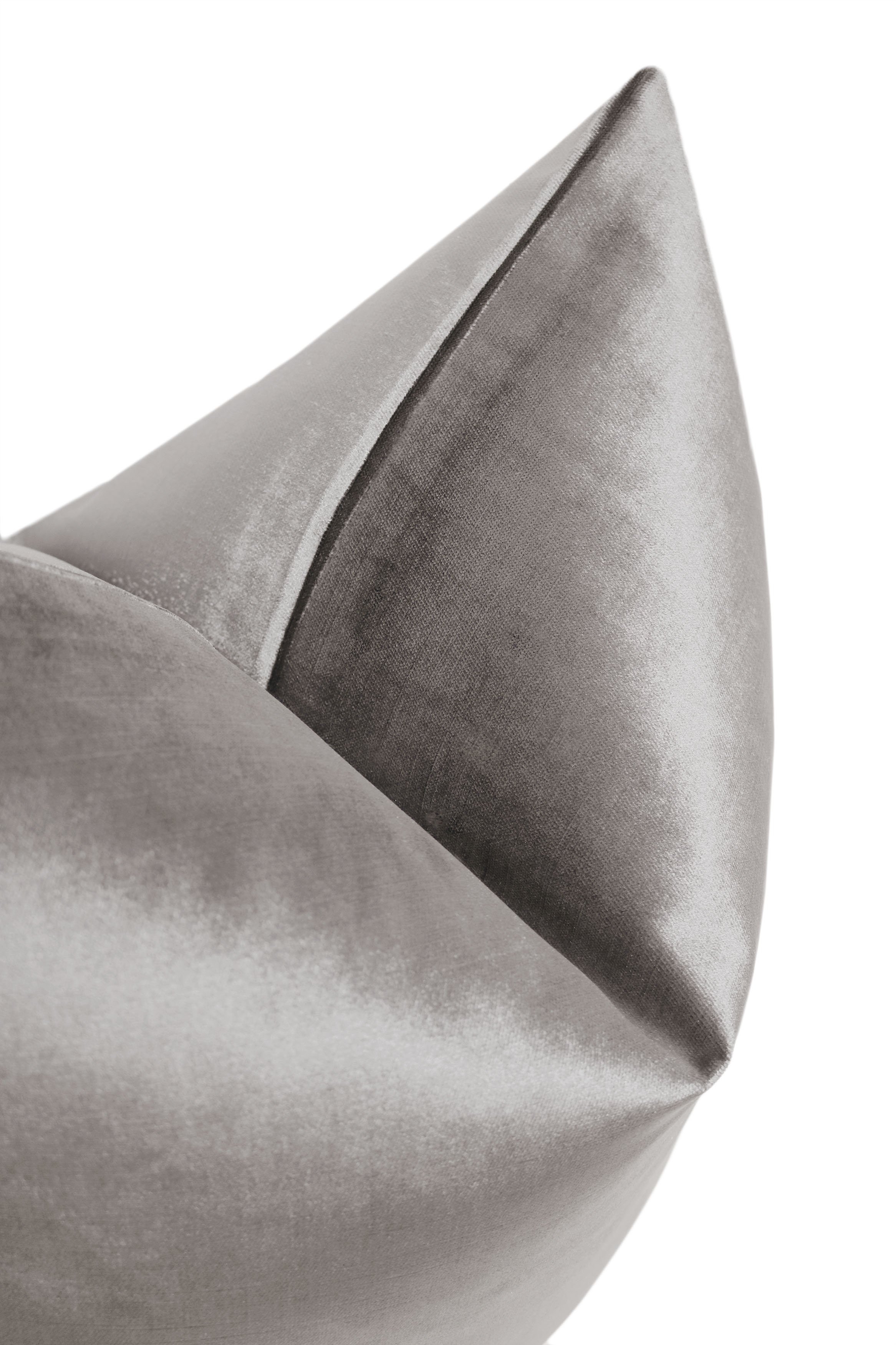 FAUX SILK VELVET // CHROME - XL LUMBAR 14" X 48" - Image 2