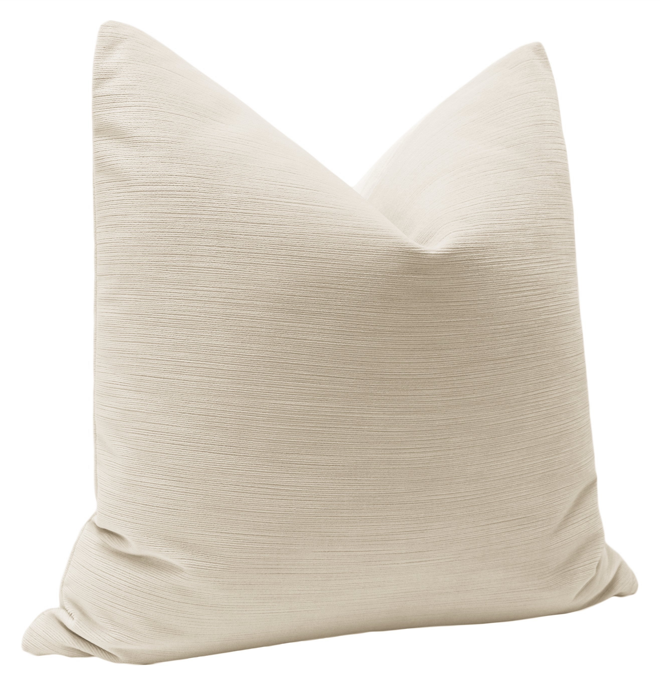 STRIE VELVET // CASHMERE - LITTLE LUMBAR 12" X 18" - Image 2