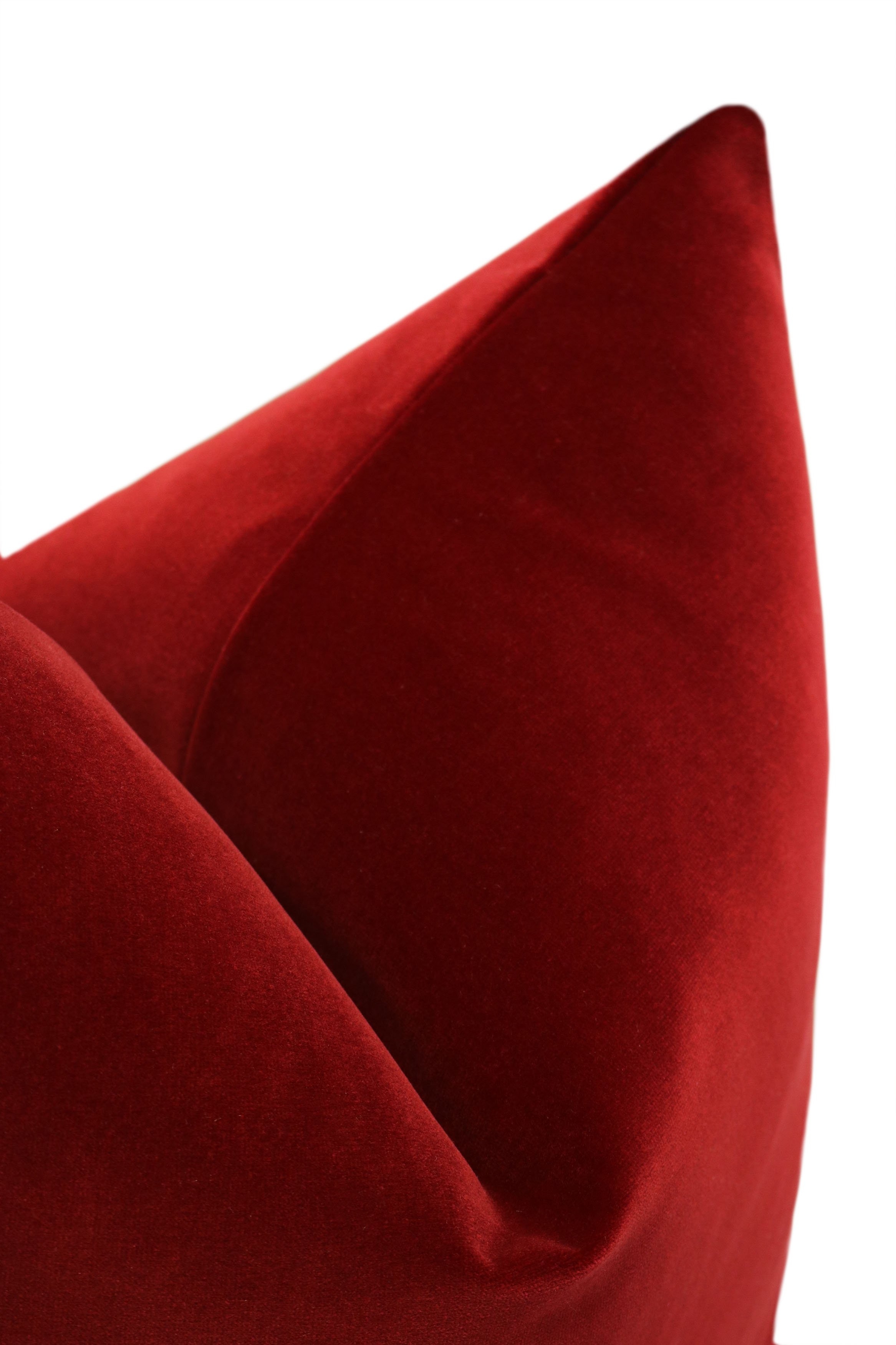 Signature Velvet // Crimson - 18" X 18" - Image 2