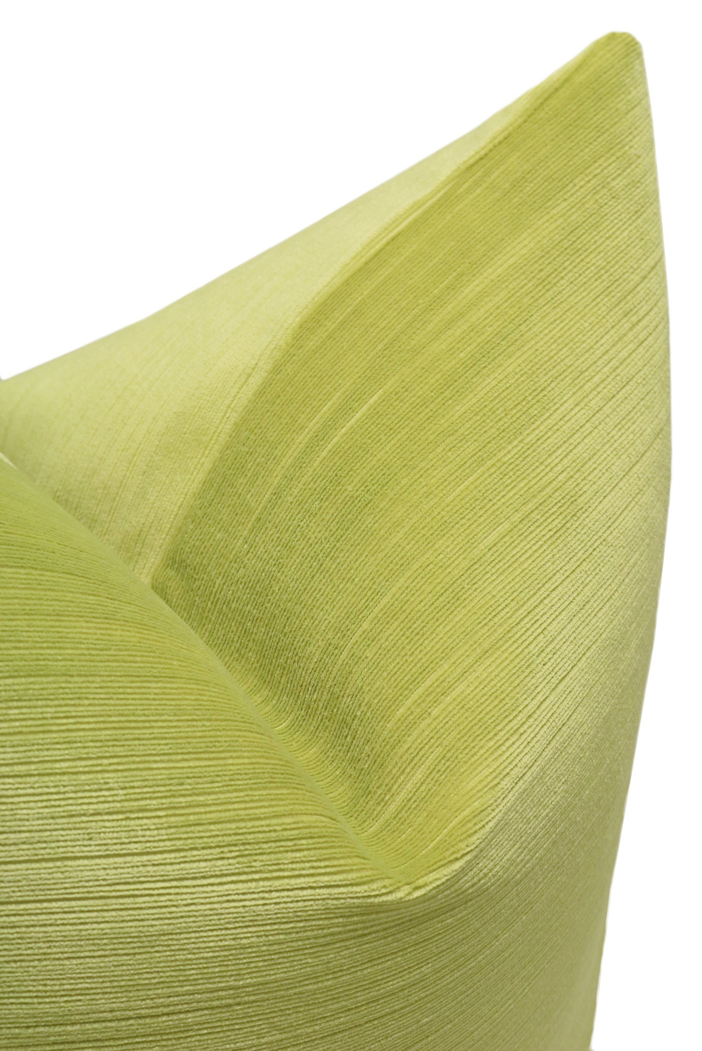 STRIE VELVET // CITRINE - 20" X 20" - Image 2