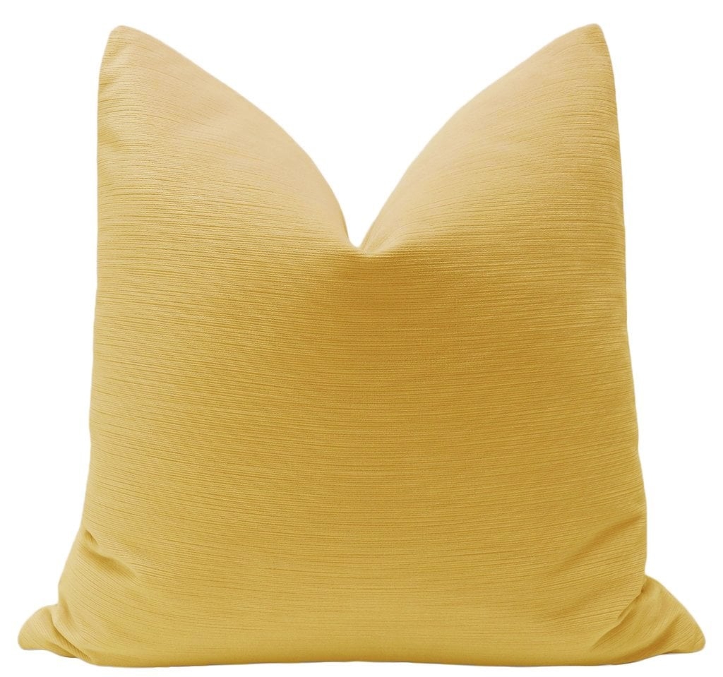 STRIE VELVET // GOLDENROD - XL LUMBAR 14" X 48" - Image 0