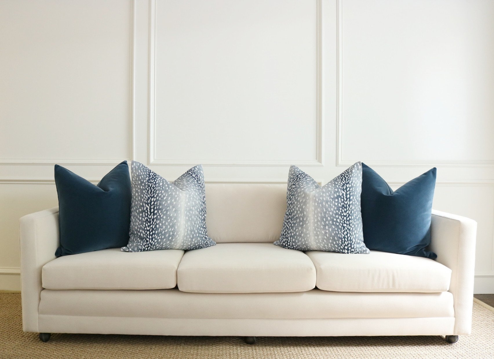 ANTELOPE LINEN PRINT // NAVY BLUE - 15" X 22" - Image 2