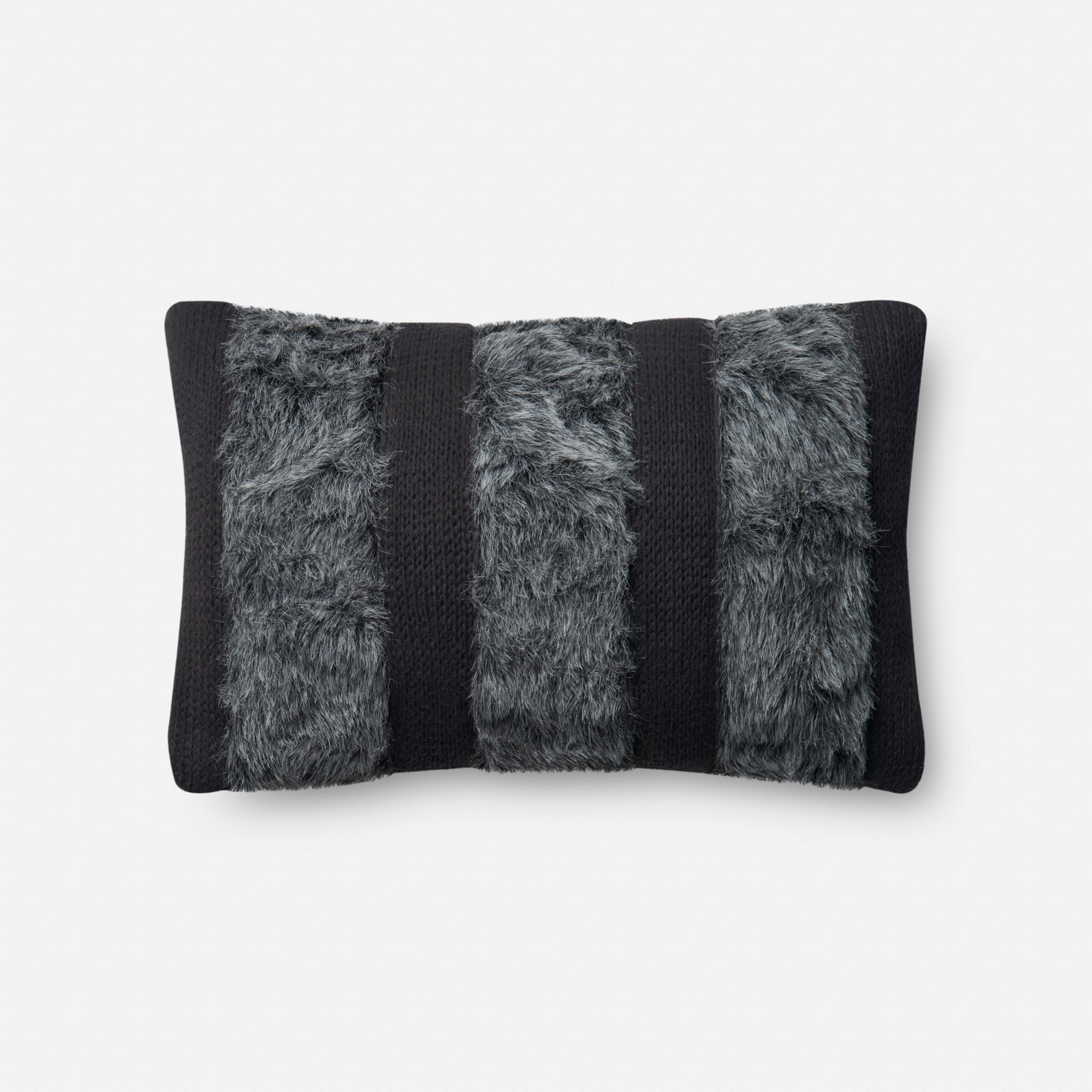 PILLOWS - GREY - 13" X 21" Cover w/Down - Image 0
