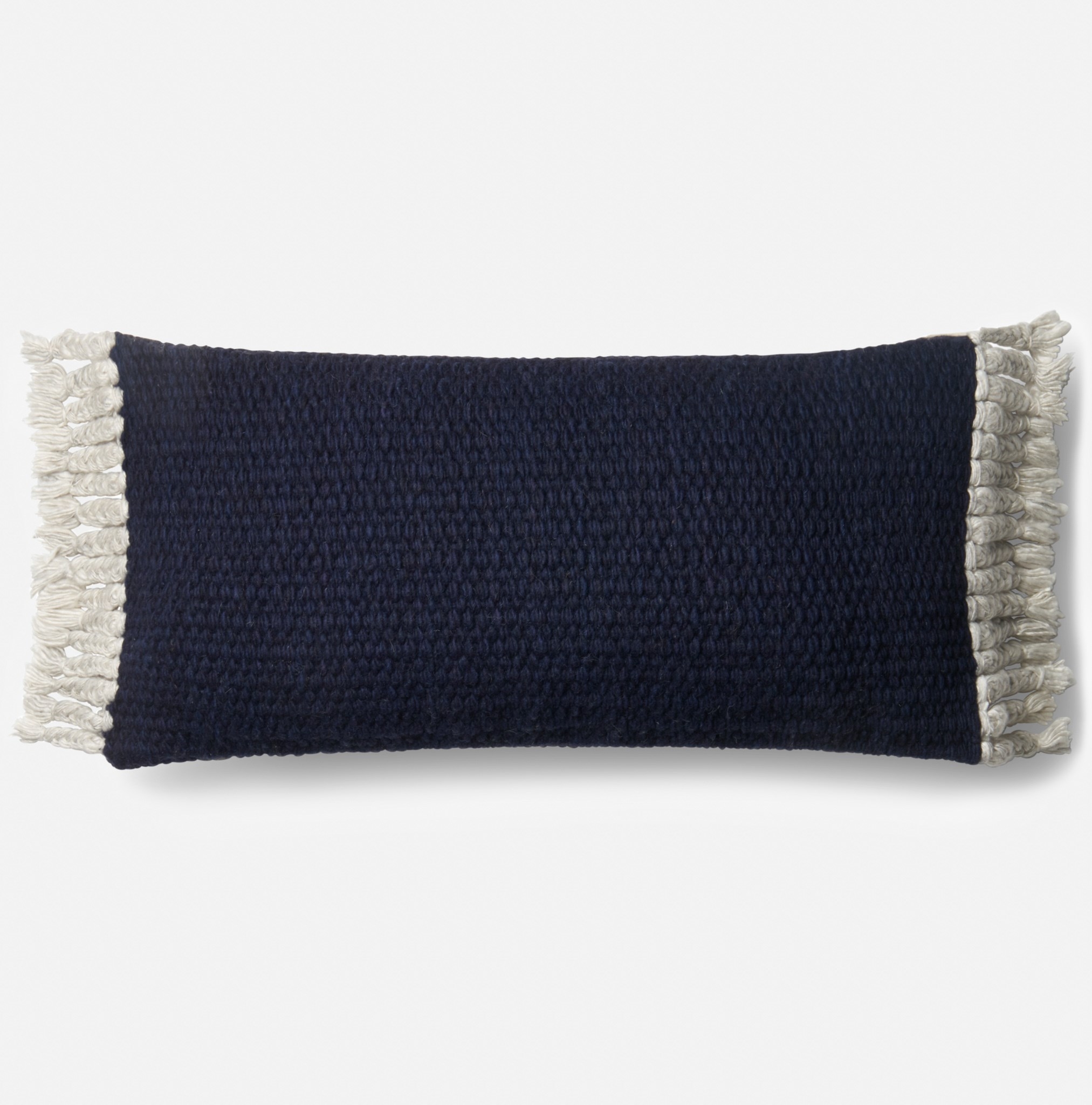 PILLOWS - NAVY - 12" X 27" Cover w/Down - Image 0