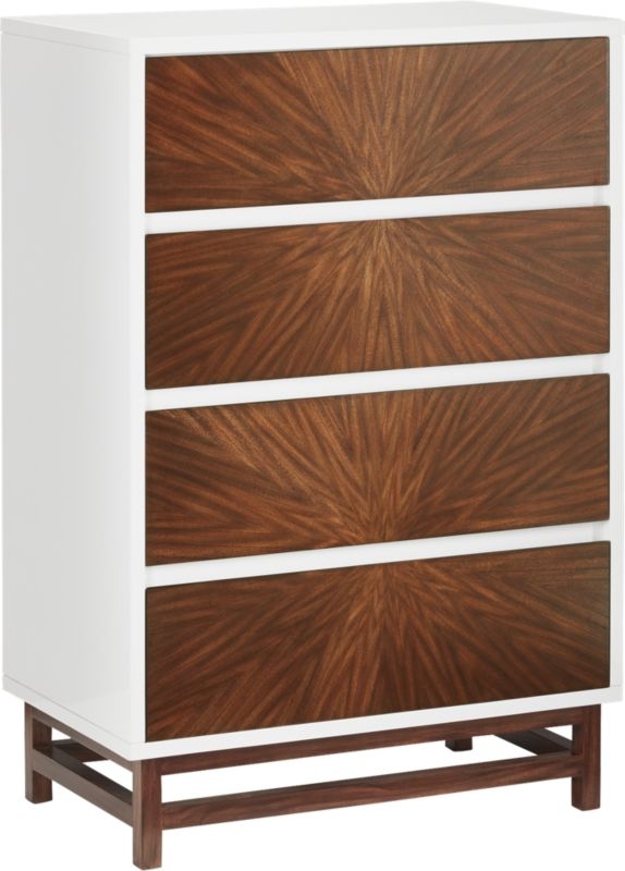 Ray Marquetry Tall Chest - Image 2
