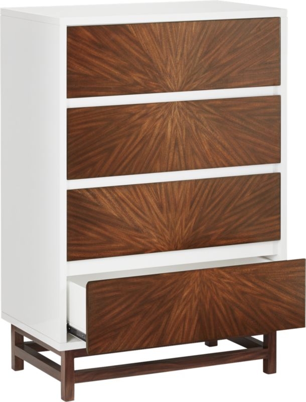 Ray Marquetry Tall Chest - Image 3