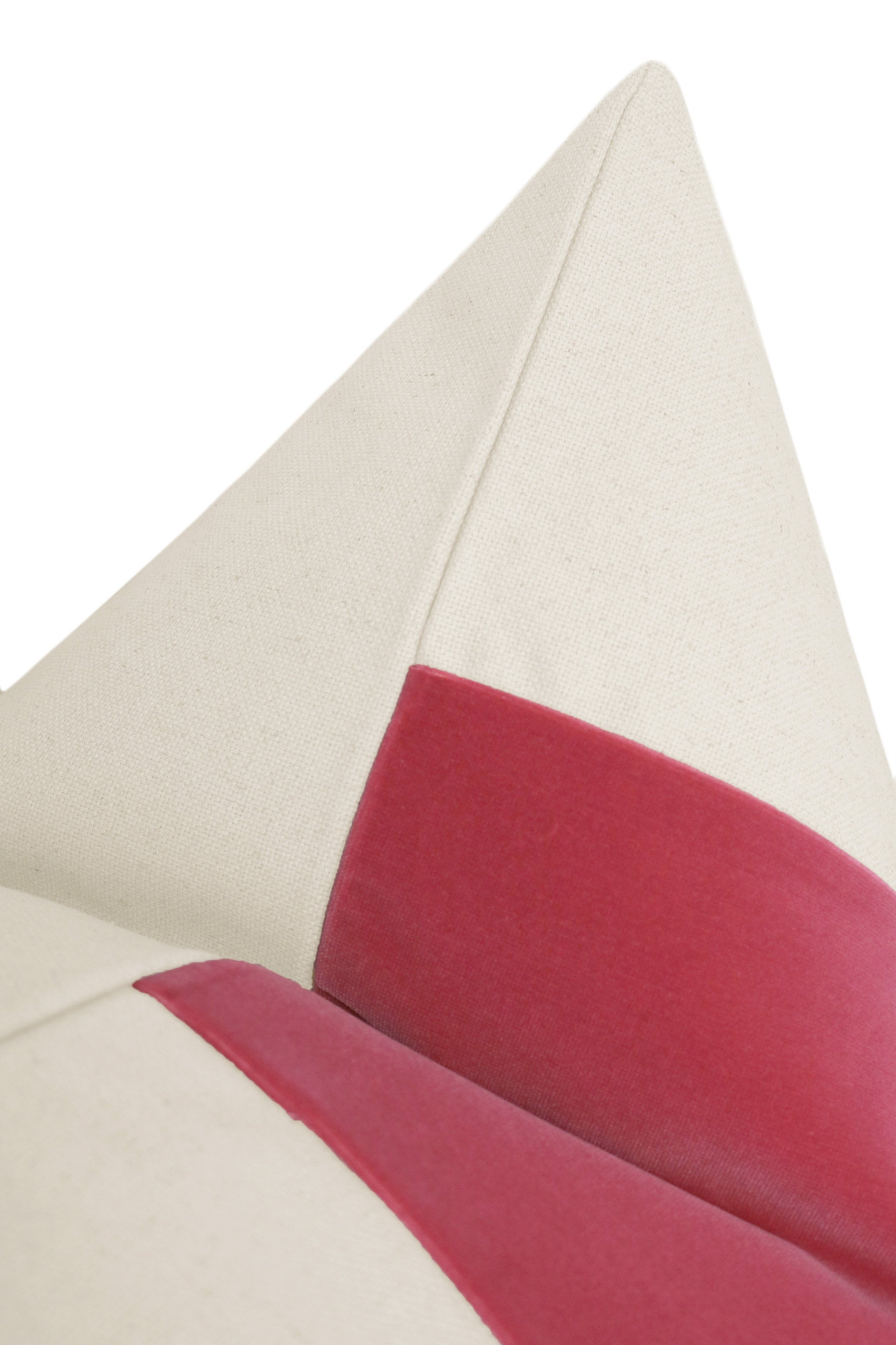 PANEL :: SIGNATURE VELVET // ROSÉ PINK - LITTLE LUMBAR 12" X 18" - Image 2