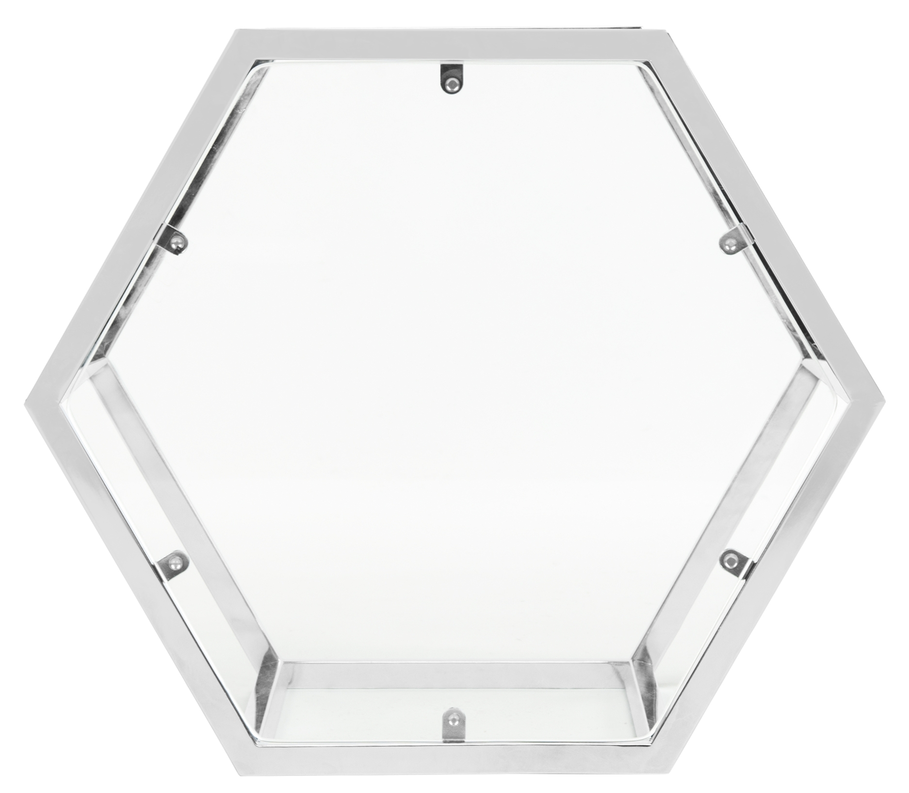 Teagan Glass End Table - Chrome - Arlo Home - Image 4