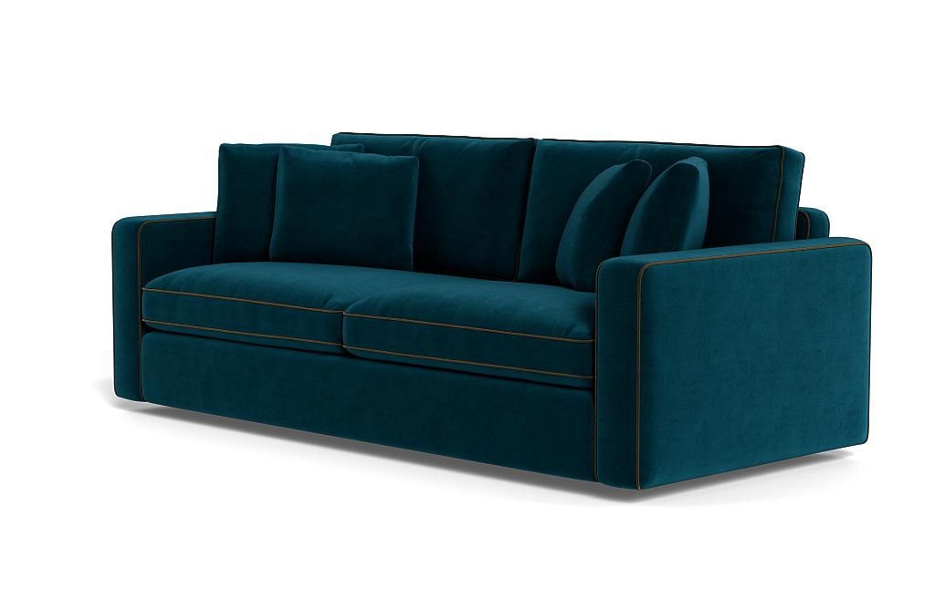 James 2-Seat Sofa with Contrast Piping - Image 2
