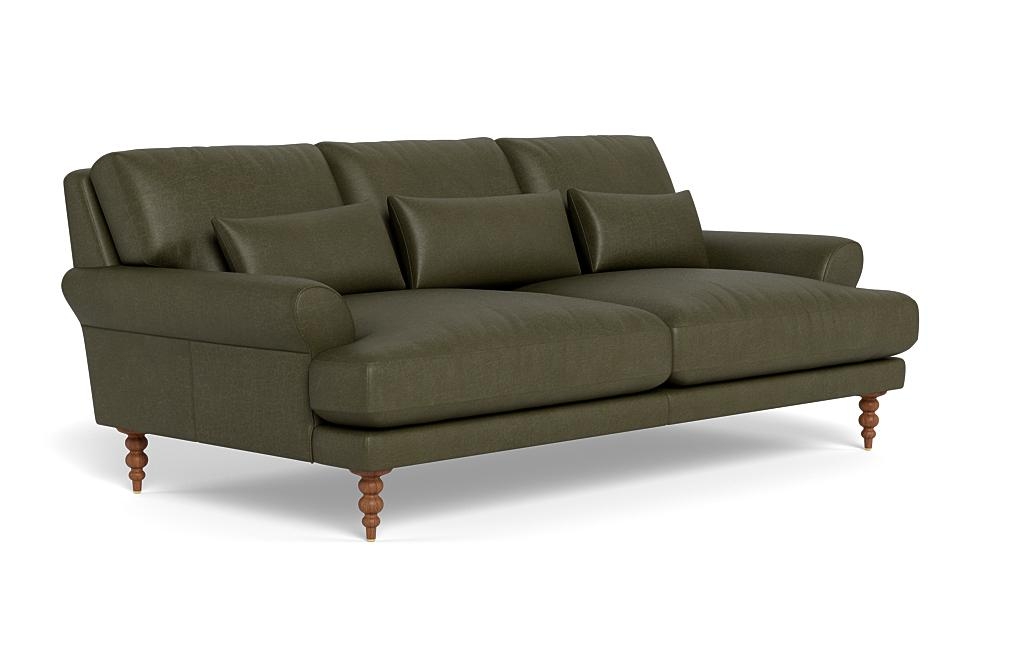 Maxwell Leather Loveseat by Apartment Therapy - Image 1