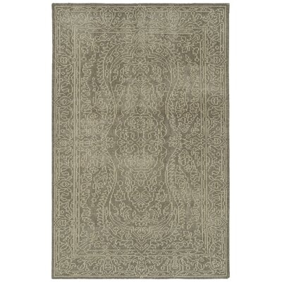 Knotted Earth Collection Mocha 5'6"X 8'6" Rectangle Area Rug - Image 0
