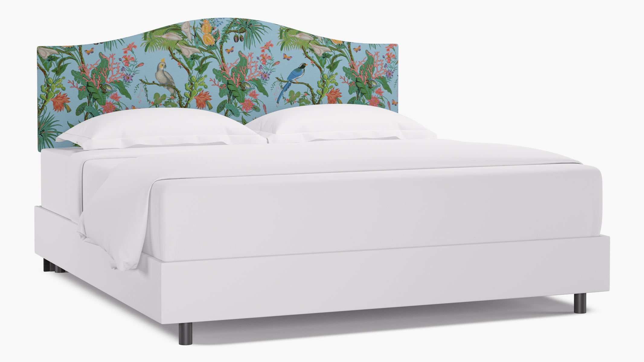 Camelback Headboard, Sky Cinque Terra, King - Image 0