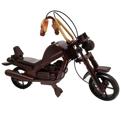 Lovato Wood And Rattan Motorcycle - Image 0