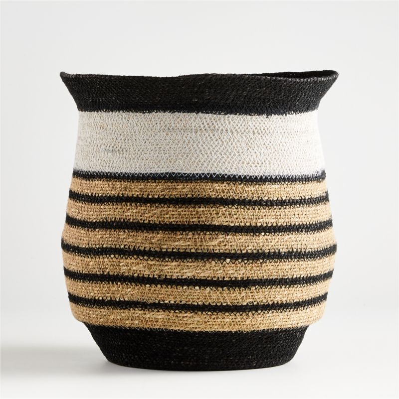 Allium Striped Basket - Image 1