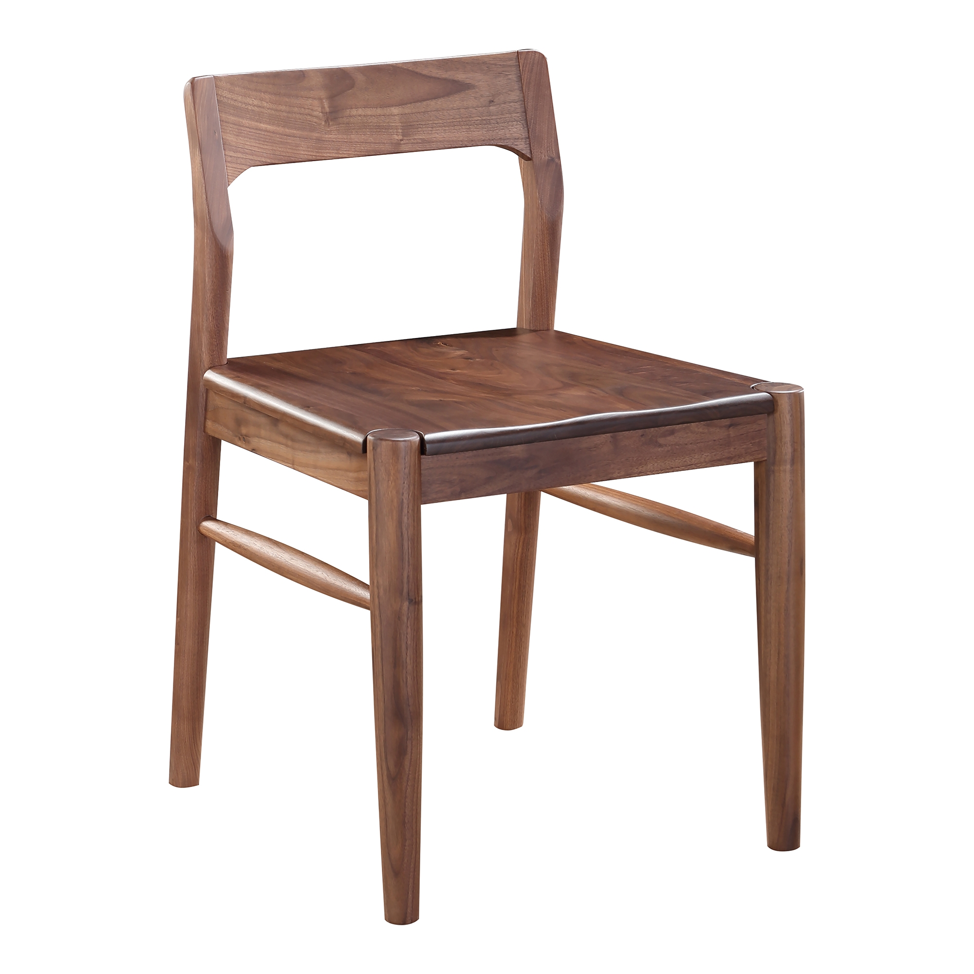 Owing Dining Chair Walnut Brown - Set Of Two - Image 1