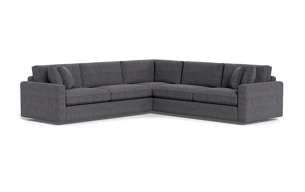 James 3-Piece 4-Seat Corner Left Sleeper Sectional - Image 1