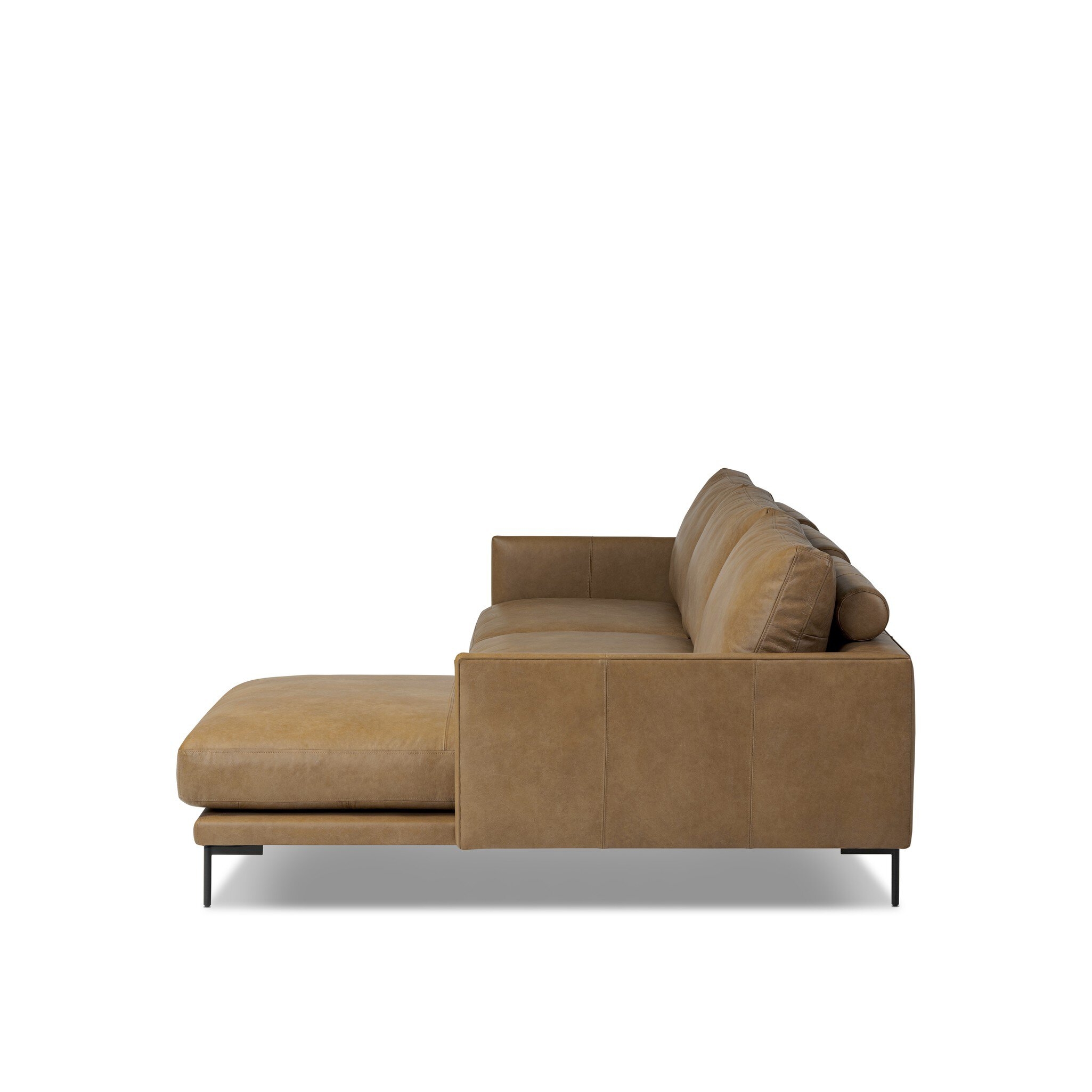 Melle 2-Piece Sectional - Lipari Camel - Image 2