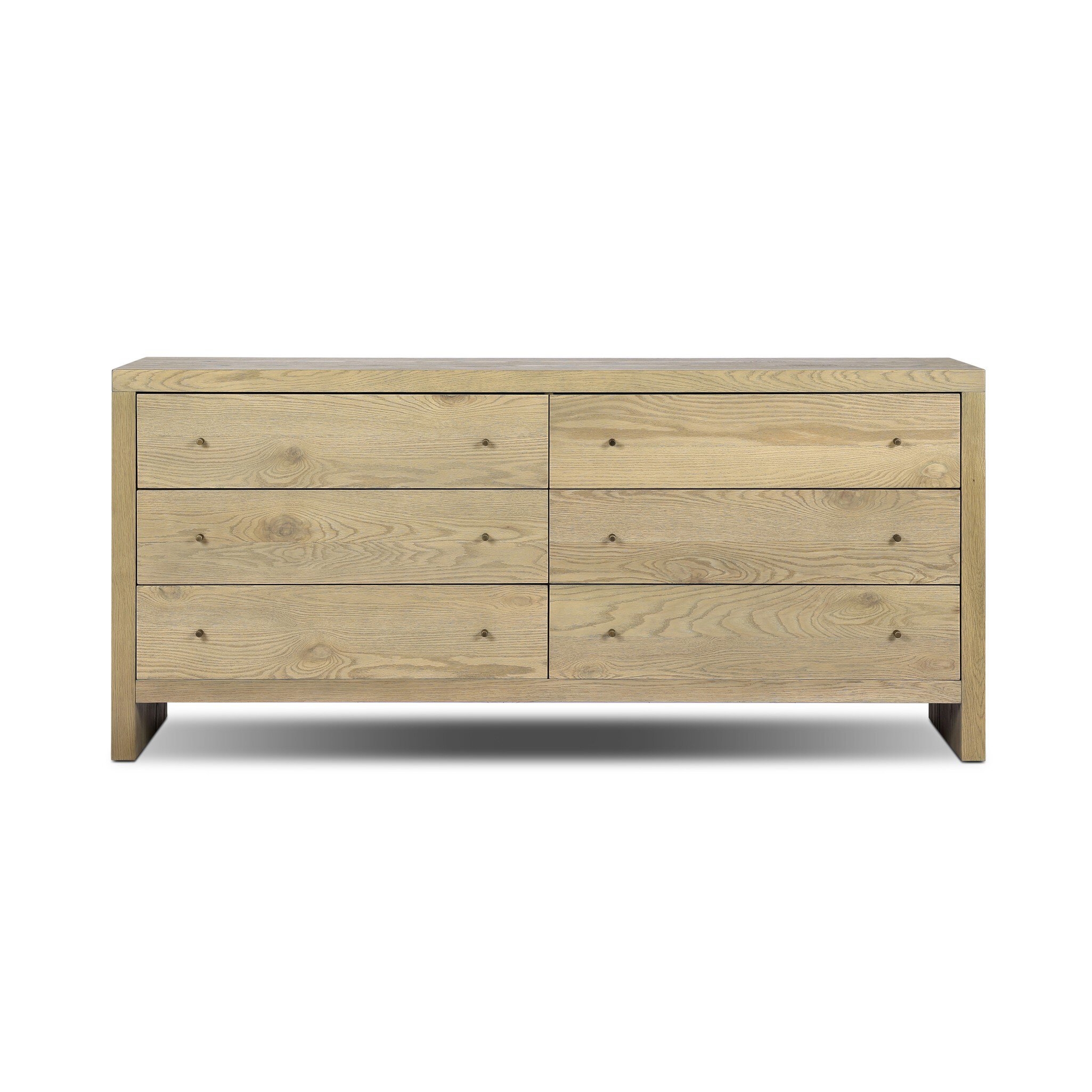 Torrington 6 Drawer Dresser - Sandy Oak Resawn - Image 0