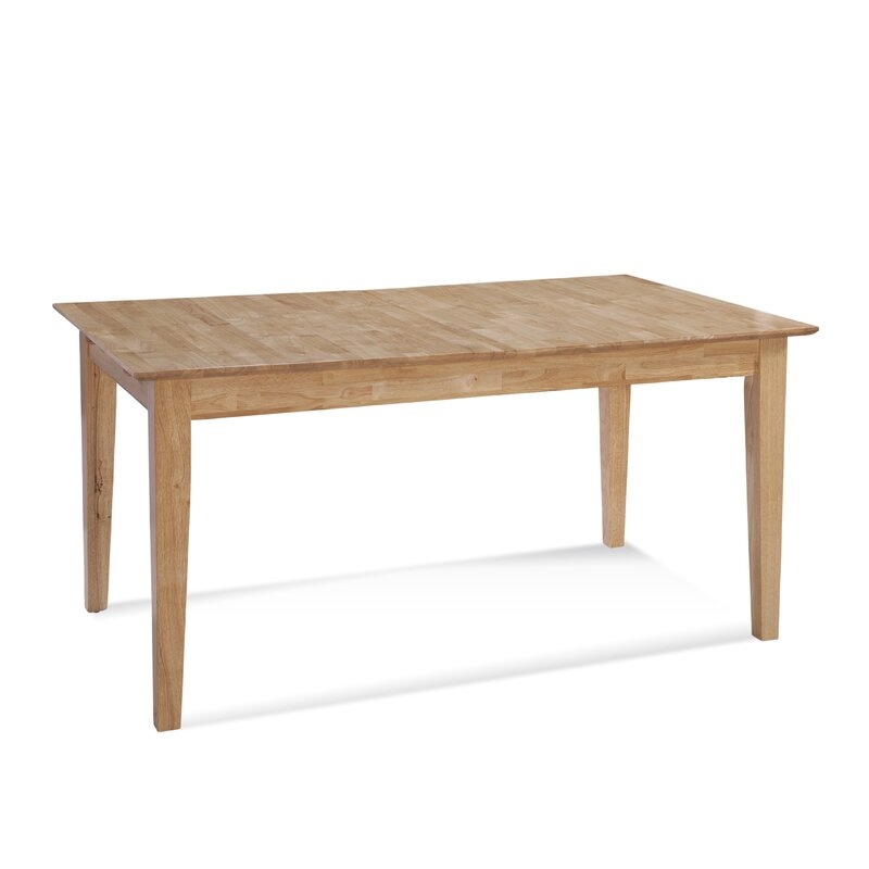 Braxton Culler Hues Butterfly Leaf Rubberwood Solid Wood Dining Table - Image 0