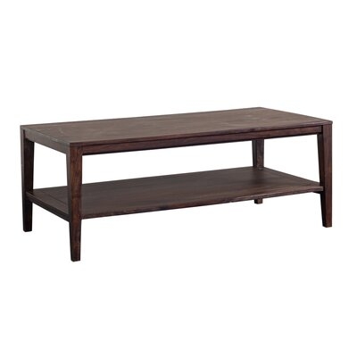 Debbra Solid Wood Coffee Table with Storage - Image 0