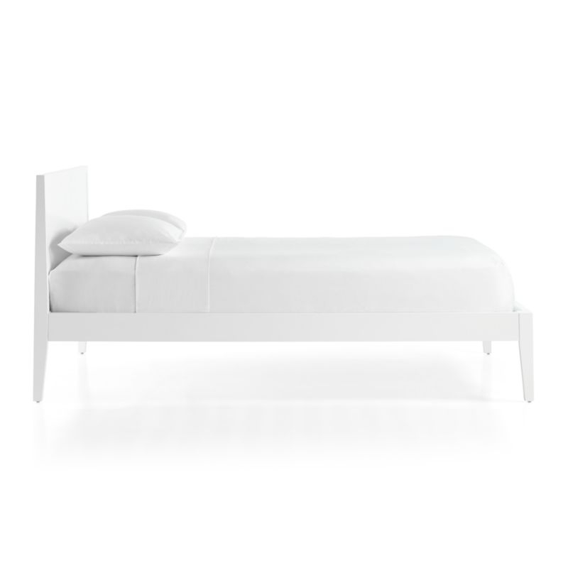 Ever Simple White Wood Kids Twin Bed - Image 9
