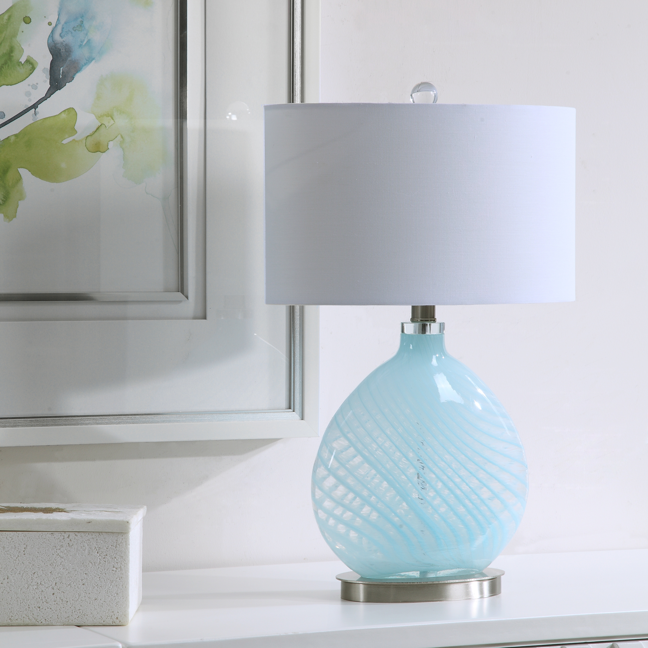 Aquata Glass Table Lamp - Image 4
