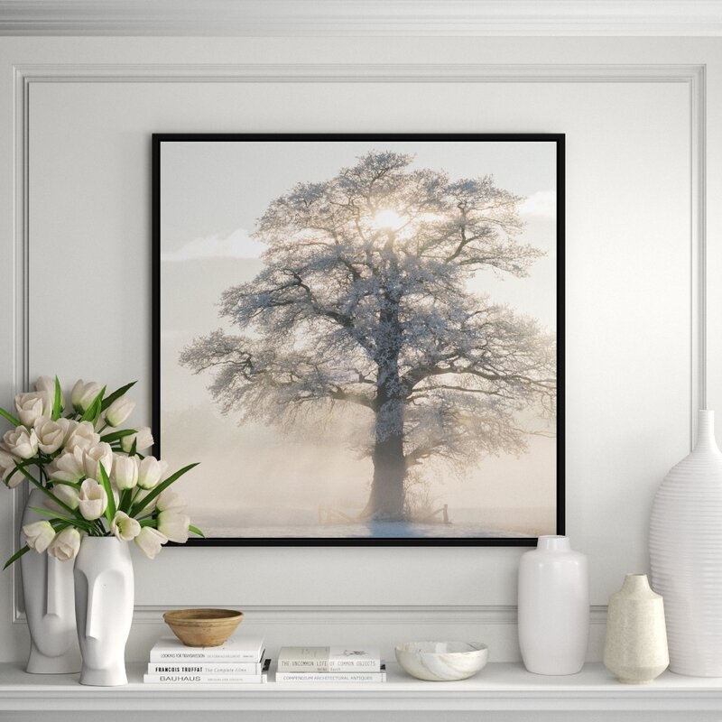 JBass Grand Gallery Collection 'Winter King' Framed Print on Canvas - Image 0