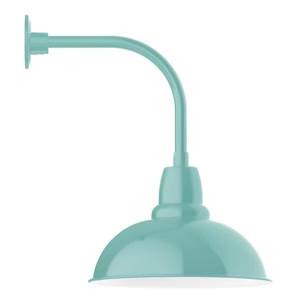 Rhonda Outdoor Curved Arm Wall Sconce - Image 0