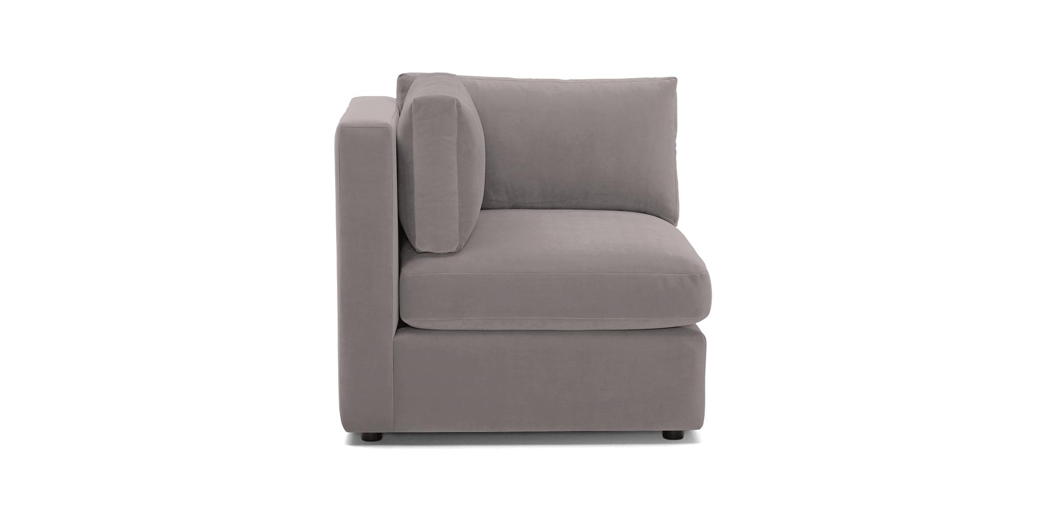 Purple Daya Mid Century Modern Single Arm Chair - Sunbrella Premier Wisteria - Image 0