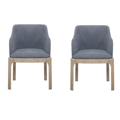 Salvi Arm Chairs Denim Blue (Set Of 2) - Image 0