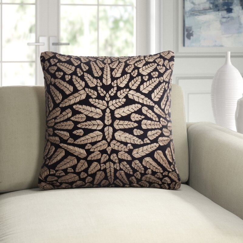 Bliss Studio Orissa Linen Throw Pillow Cover & Insert - Image 0