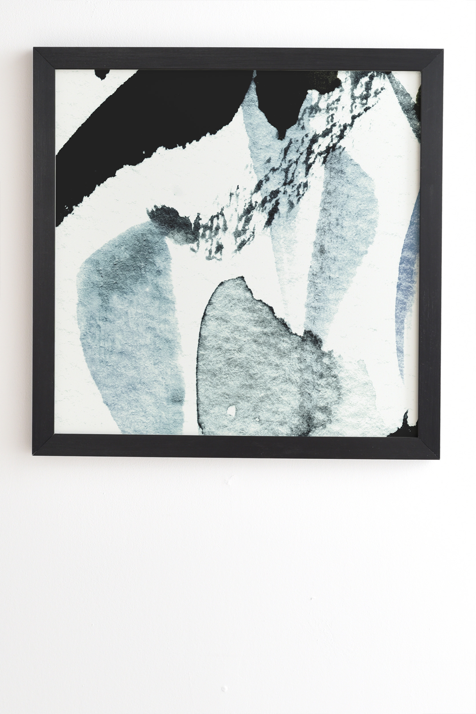 Abstractm5 by Georgiana Paraschiv - Framed Wall Art Basic Black 30" x 30" - Image 1