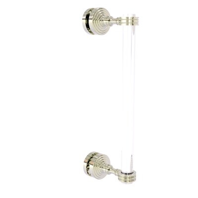 Pacific Grove Collection 12 Inch Single Side Shower Door Pull With Dotted Accents - Image 0