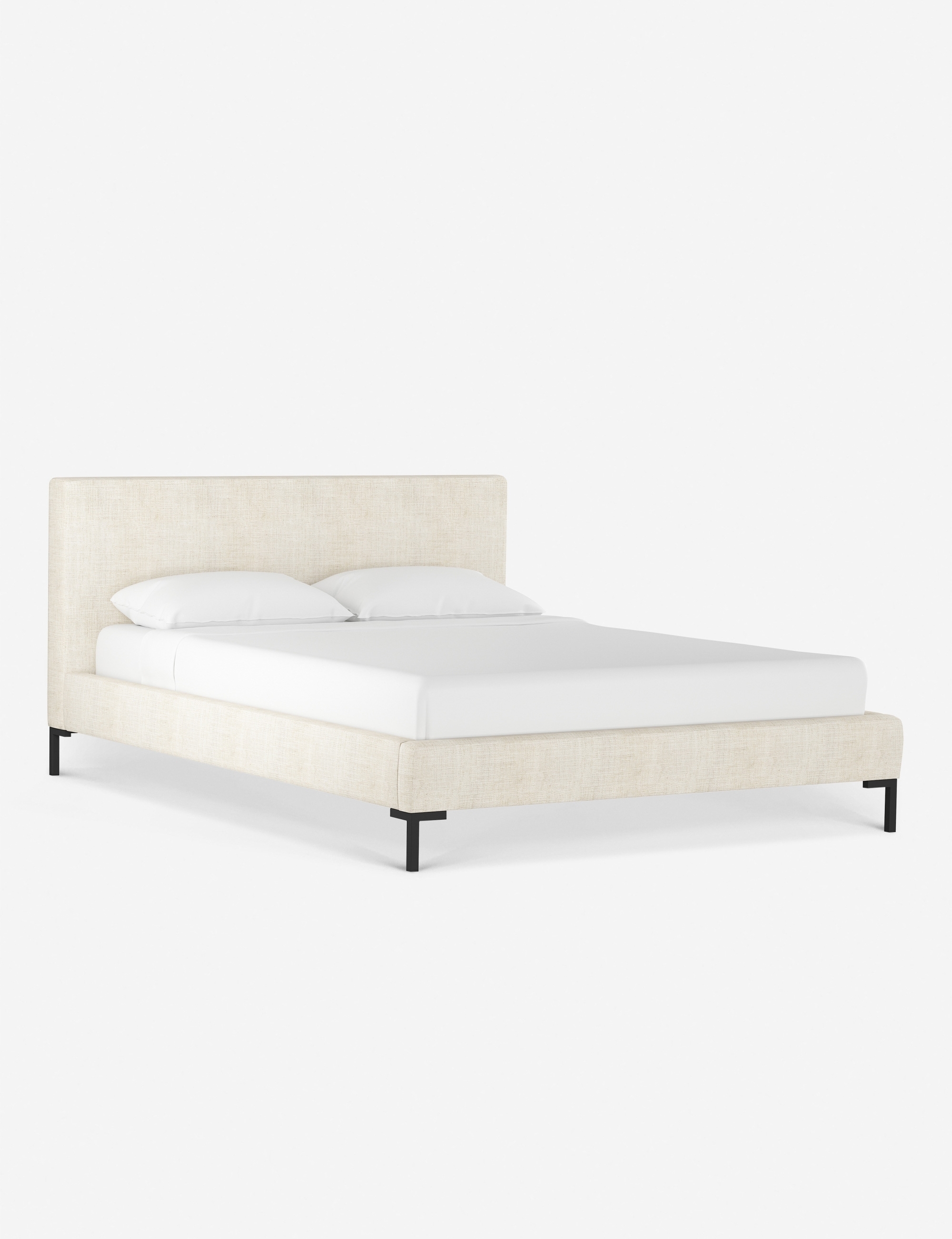 Deva Platform Bed, Talc Queen - Image 2