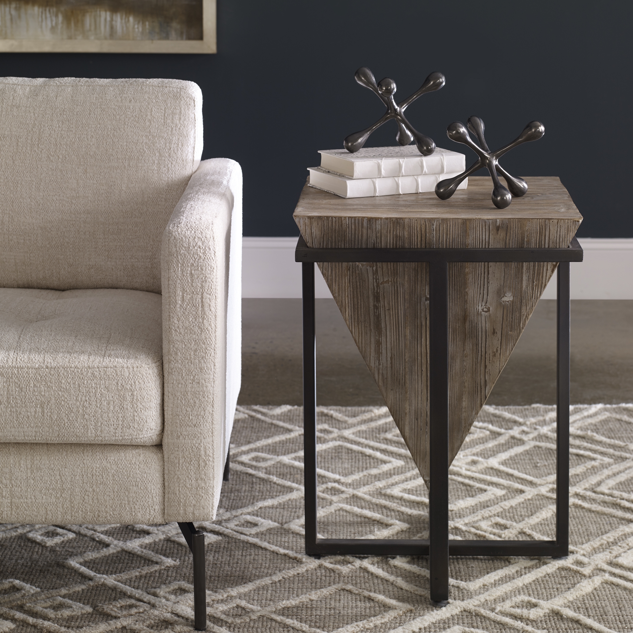 Bertrand Wood Accent Table - Image 1