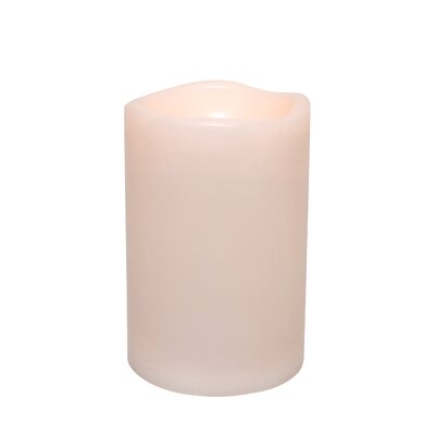 Flickering LED Unscented Flameless Candle - Image 0