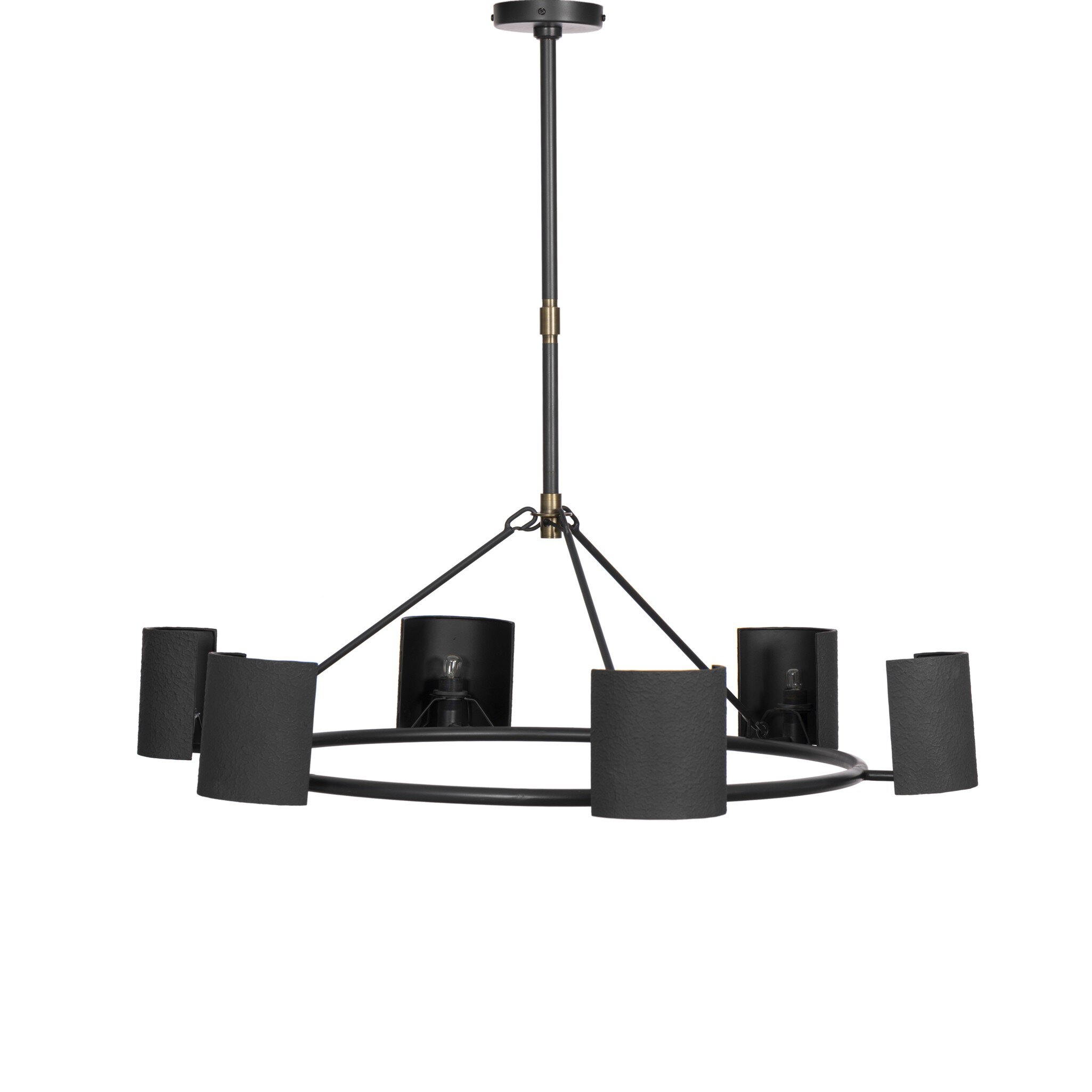 Maurice Chandelier - Antiqued Iron - Image 1