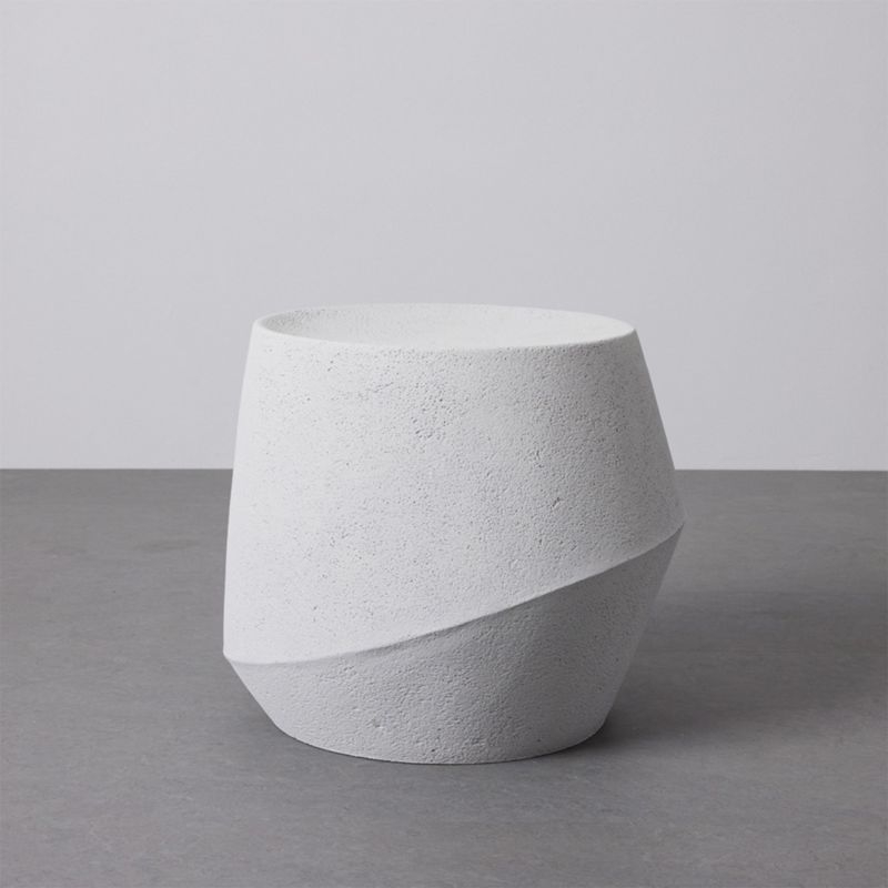 Oscar Light Grey Outdoor Side Table - Image 2