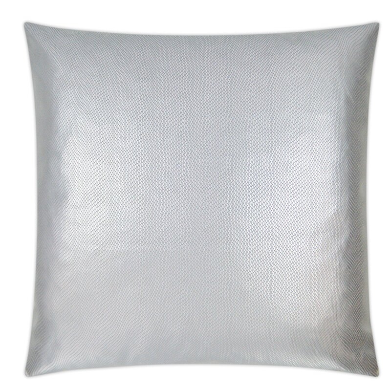 D.V. Kap Throw Pillow Color: Silver - Image 0