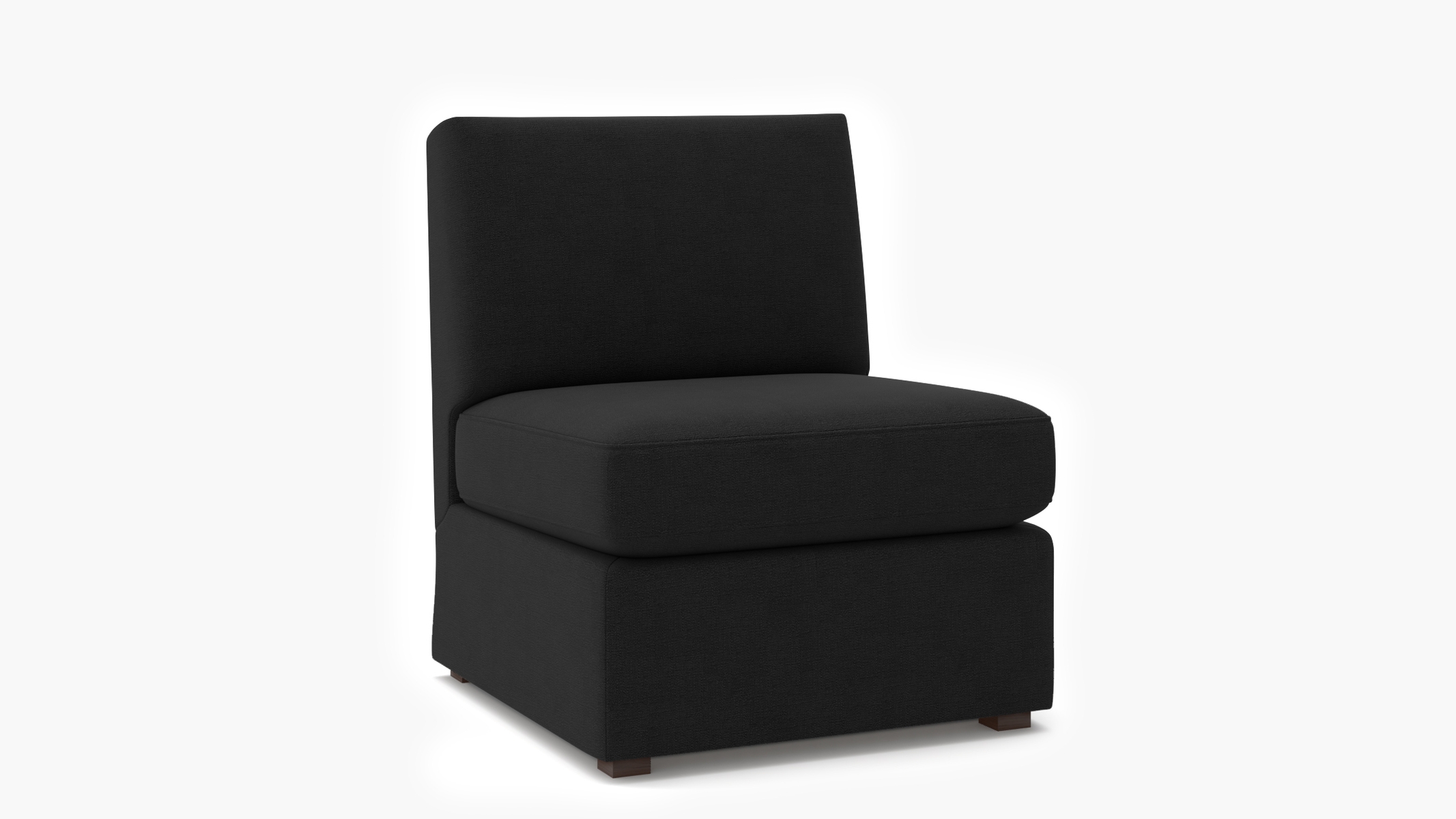 Grande Slipper Chair, Raven Everyday Linen - Image 1