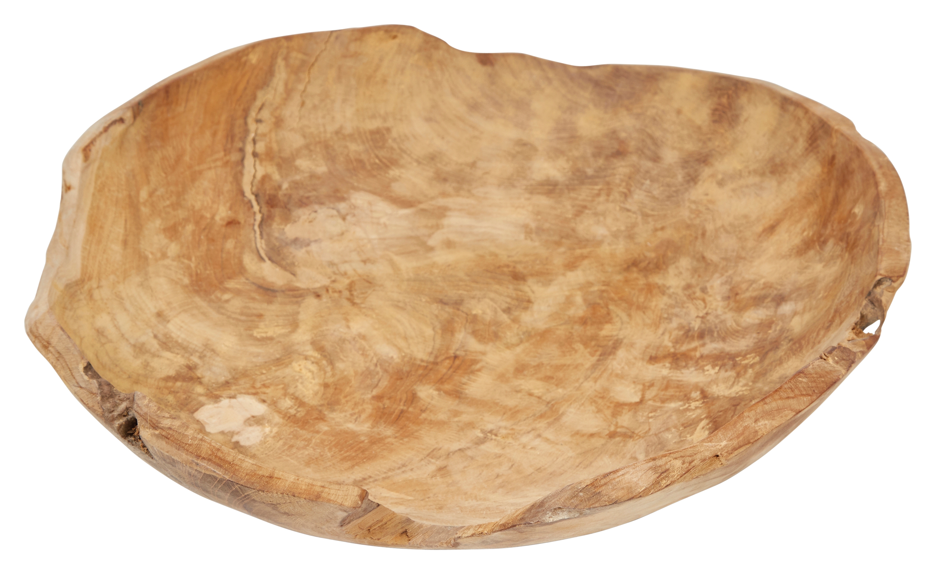 Teak Wood Bowl (Each one will vary) - Image 0