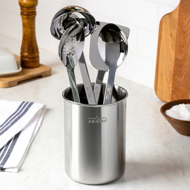 All-Clad Pro Stainless Steel 5-Piece Utensil Set - Image 1