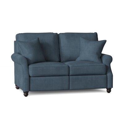 Doug Reclining 67" Rolled Arm Loveseat - Image 0
