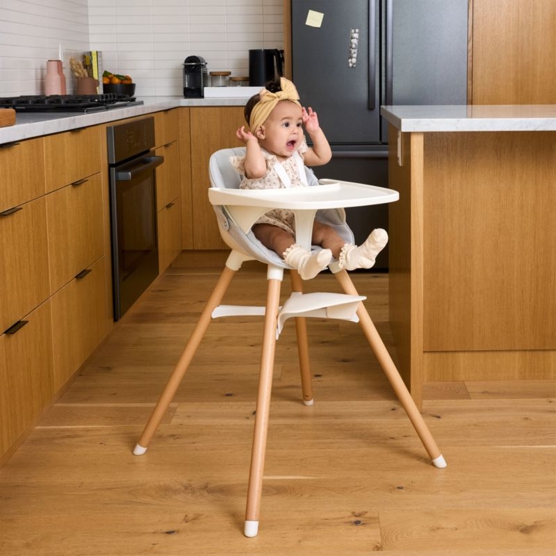 Lalo The Chair 3-in-1 Baby Coconut White High Chair - Image 4