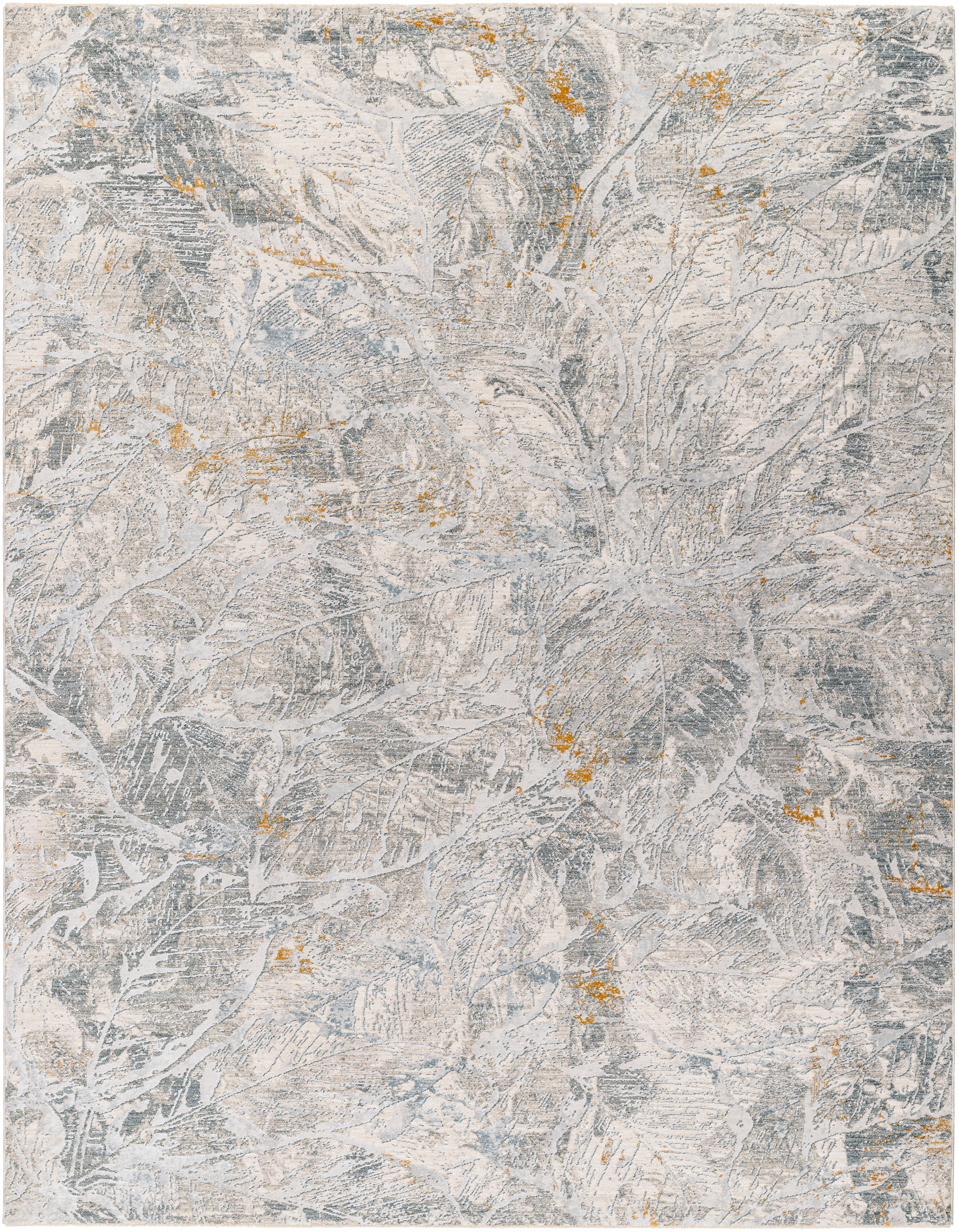 Dresden Beige Indoor 2'7" x 7'3" Machine Woven Rug - Image 0