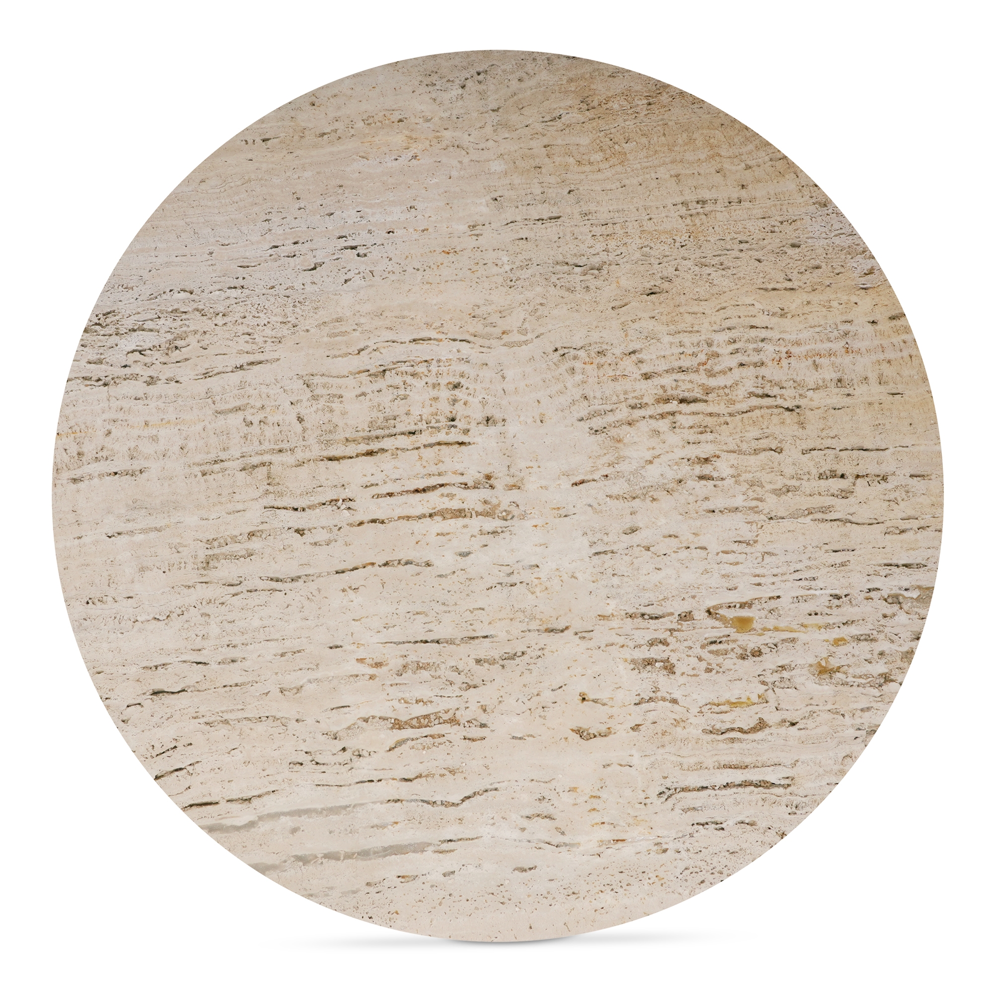 Landon Coffee Table Beige Travertine - Image 5