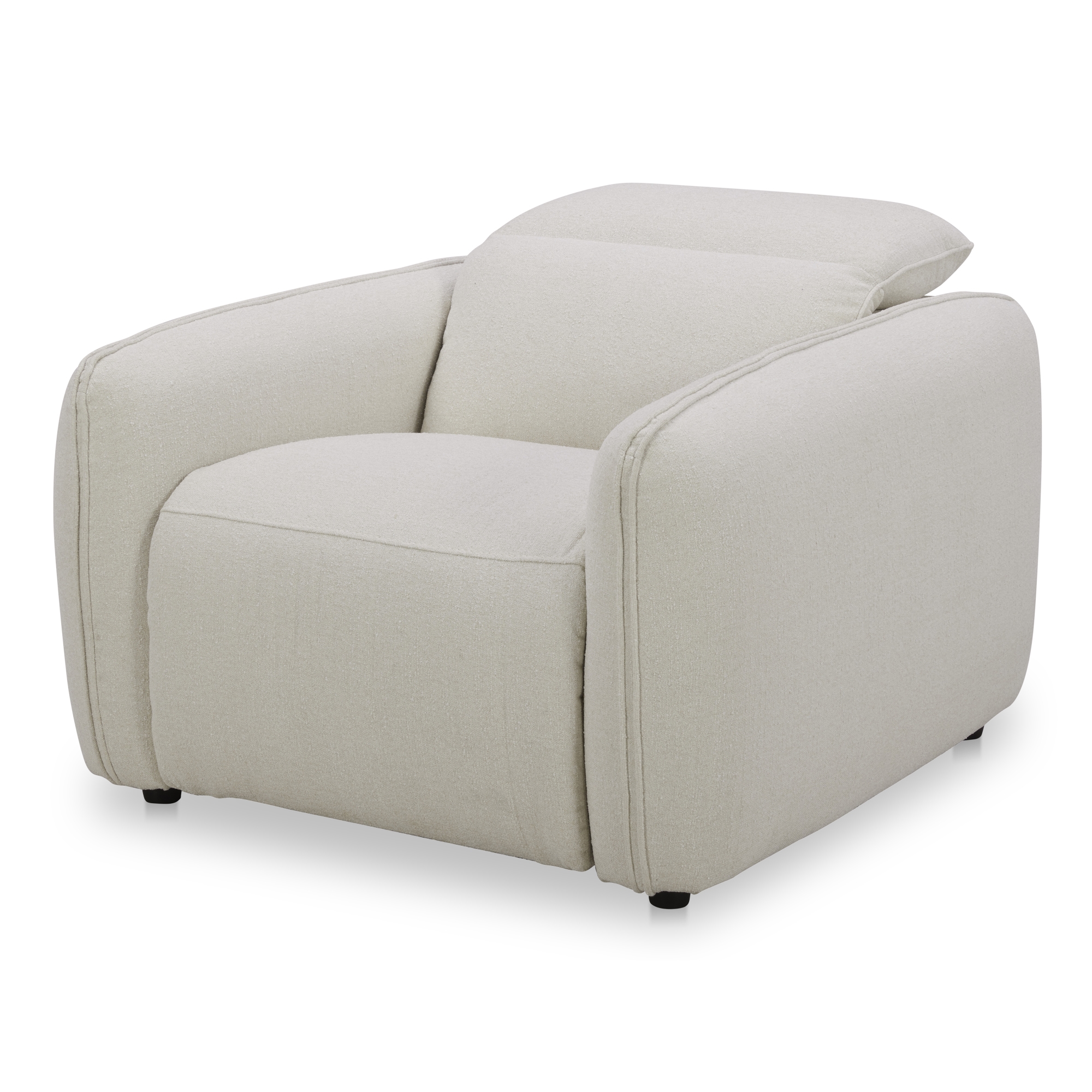Eli Power Recliner Chair Warm White - Image 2