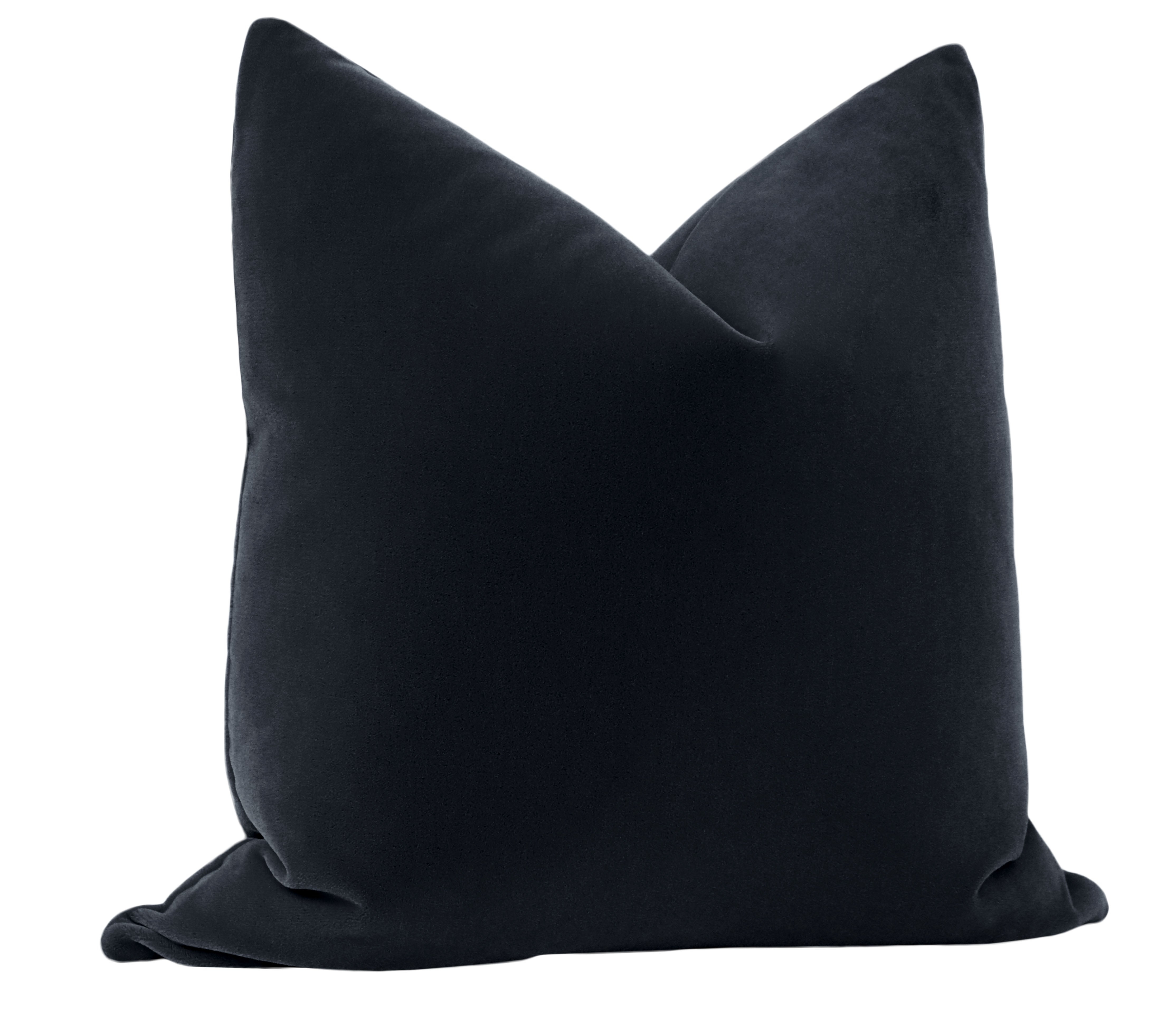 MOHAIR VELVET // GRAPHITE - BY THE YARD - Image 1