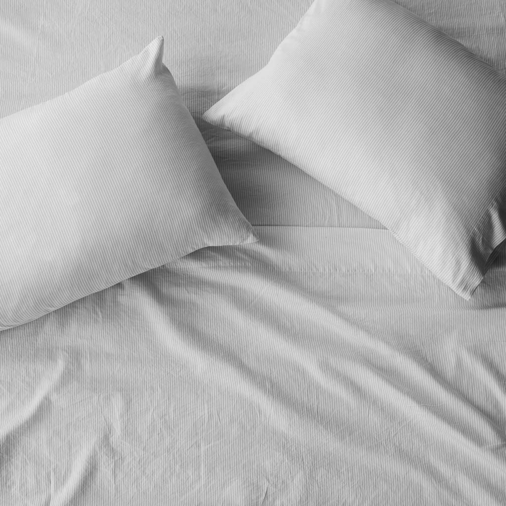 The Citizenry Organic Resort Cotton Bed Sheet Set | Full | White - Image 9