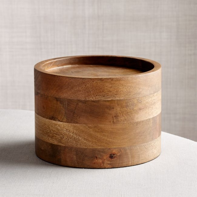 Brooks Natural Wood Drink Dispenser Stand - Image 0